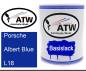 Preview: Porsche, Albert Blue, L18: 1L Lackdose, von ATW Autoteile West.